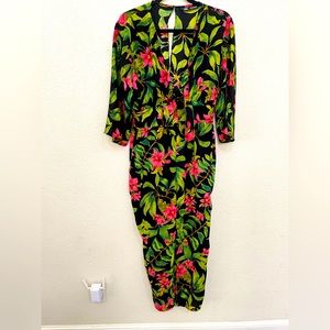 Zara Flowery Jumpsuit